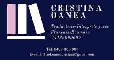 Cristina Oanea, beëdigde vertaalster Roemeens-Frans-Roemeens in België